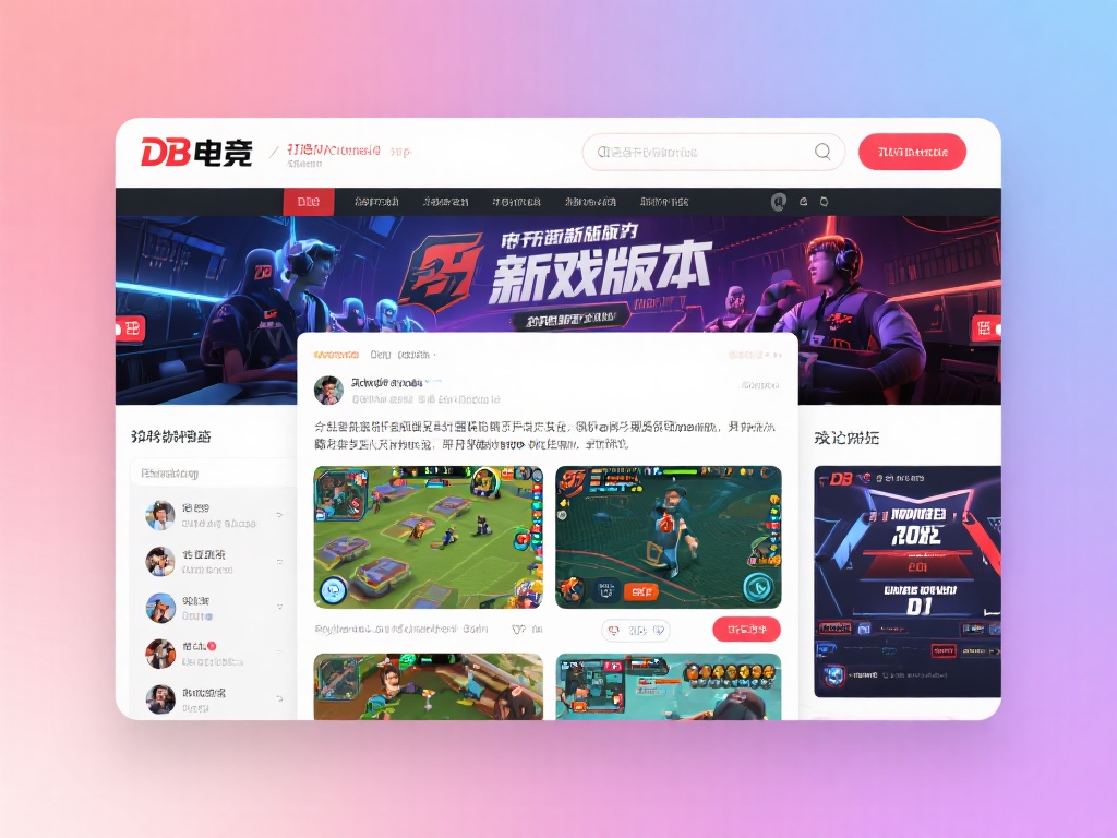 DB电竞网站注重打造一个开放且活跃的游戏社区。玩家