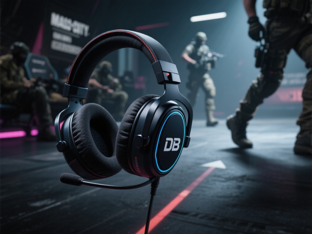 电竞玩家必备神器：DB电竞耳机带来震撼级音效体验